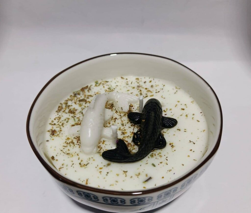 Vela de tipo pecera