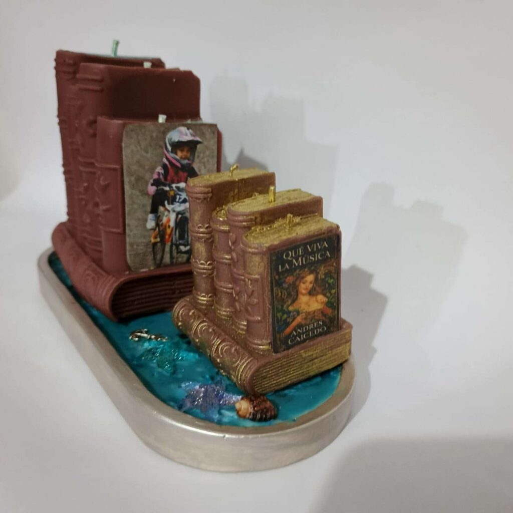 Vela de libro